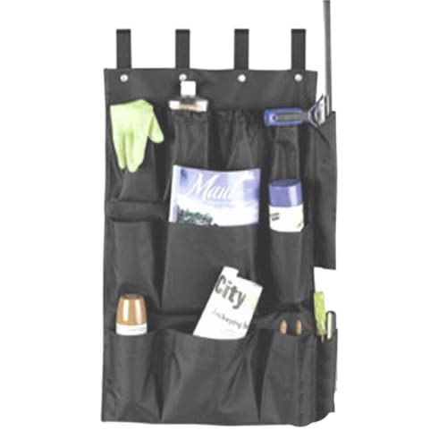 Federal Industrial Textile® Deluxe Laundry Caddy, 12 Pocket, Brown